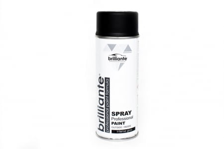 Vopsea Spray - VOPSEA SPRAY NEGRU MAT RAL9005M BRILLIANTE