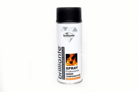 Vopsea Spray - VOPSEA SPRAY NEGRU TEMPERATURI INALTE BRILLIANTE