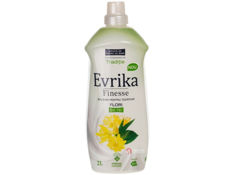 Ingrijire Haine - Balsam de rufe Evrika Finesse flori de tei, 2L
