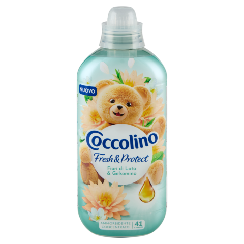 Casa, Gradina & Bricolaj - Balsam de rufe Coccolino Fresh & Protect, Fiori di Loto & Gelsomino, 952 ml, 41 spalari