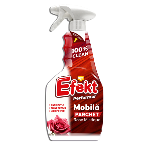 Casa, Gradina & Bricolaj - Solutie Efekt Performer Rose Mistique mobila si parchet, 750 ml
