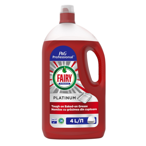 Casa, Gradina & Bricolaj - Detergent de vase lichid Fairy Professional Platinum, 4 L