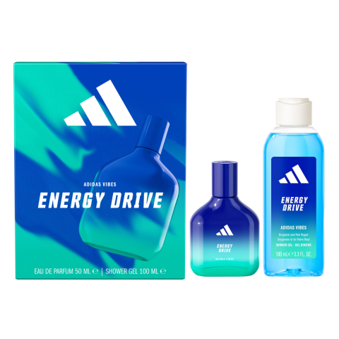 Ingrijire Personala & Cosmetice - Set Adidas Vibes Energy Drive: Apa de Toaleta 50 ml + Gel de dus, 100 ml