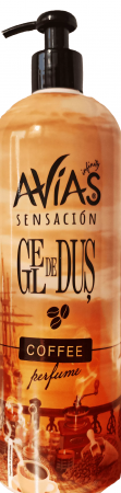 Produse de Baie - Gel de dus Avias 1L COFEE