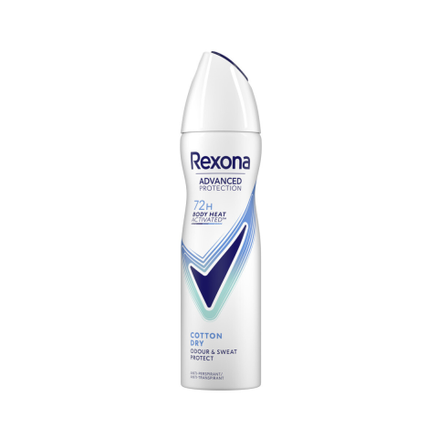 Deodorante si Antiperspirante - Deodorant spray Rexona Cotton Dry, 150ml