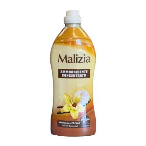 Ingrijire Personala & Cosmetice - Balsam de rufe concentrat Malizia, Parfum Vanilie + Bujori, 1.25 L
