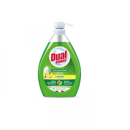 Casa, Gradina & Bricolaj - Detergent de vase Dual Power, manual, super concentrat, lamaie, 1000 ml