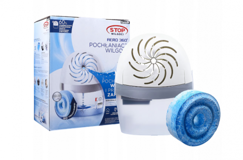Absorbant umiditate - Absorbant umiditate Ceresit Aero 360, include rezerva, 450g, alb