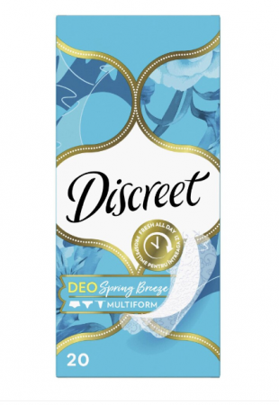 Tampoane si absorbante - Absorbante Discreet Deo Spring Breeze 20 pcs