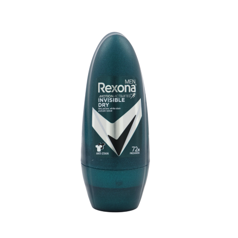 Ingrijire Personala & Cosmetice - Antiperspirant, Rexona Men, Invisible Dry, Roll On, 45 ml