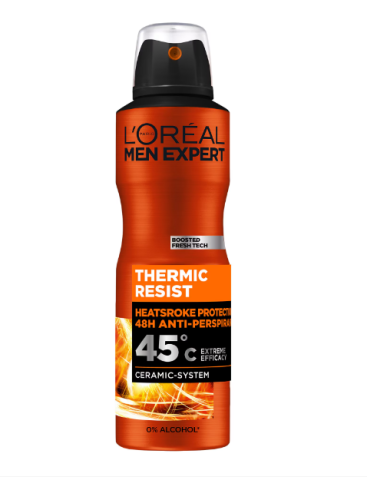 Deodorante si Antiperspirante - Antiperspirant spray L'Oreal Paris Men Expert Thermic, protectie 48 de ore, 150 ml