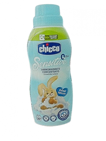 Casa, Gradina & Bricolaj - Balsam concentrat delicat pentru haine Chicco Sweet Talcum, 750ml, 0 luni+
