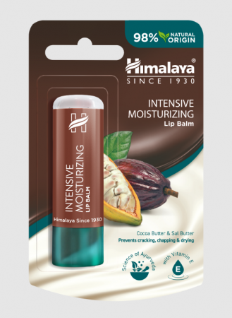 Ingrijire Personala & Cosmetice - Balsam de buze Himalaya cu extract de cacao, 4,5 gr