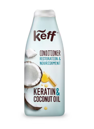 Balsam par - Balsam de par Keff Cheratina cu Ulei de Cocos pentru restaurare si protectie 500ml