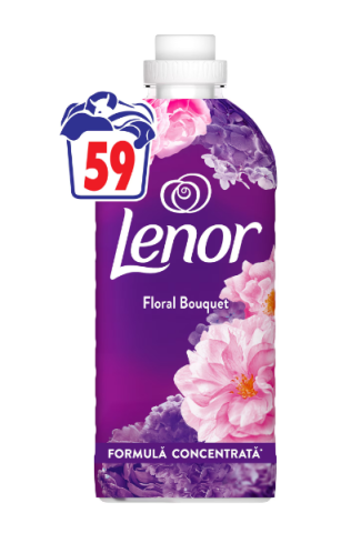Casa, Gradina & Bricolaj - Balsam de rufe Lenor Floral Bouquet, 59 spalari