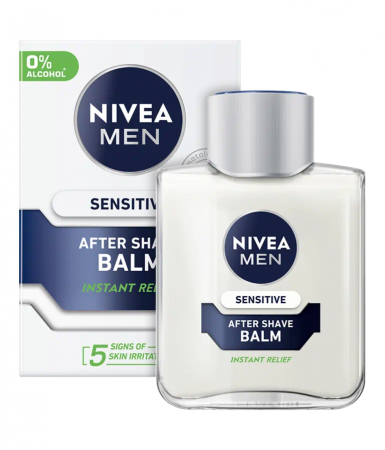After shave - Balsam dupa Ras Nivea Men pentru Ten Sensibil, 100ml