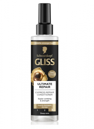 Balsam par - Balsam spray express Gliss Ultimate Repair, 200 ml