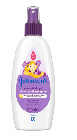 Sampon si balsam copii - Balsam spray Johnson's Baby pentru par rezistent, 200 ml