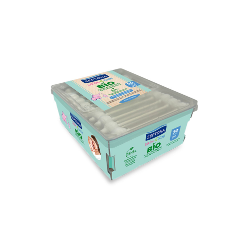 Fara Categorie - Betisoare de bumbac Septona Calm N' Care Bio 50buc