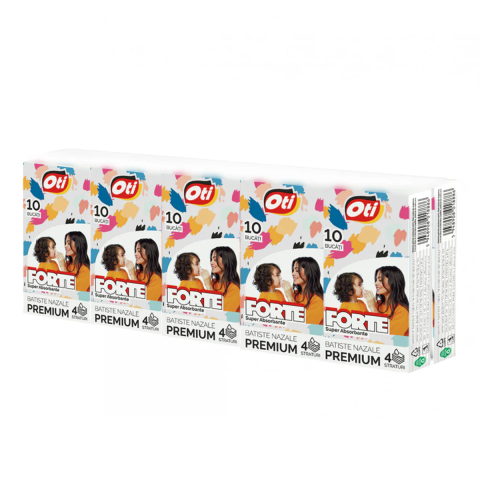 Ingrijire Personala & Cosmetice - Batiste nazale Oti Forte, 4 straturi, 10 buc, neparfumate