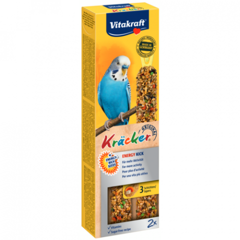 Hrana - Baton pentru perusi Vitakraft Kracker Energy Kick 60 gr