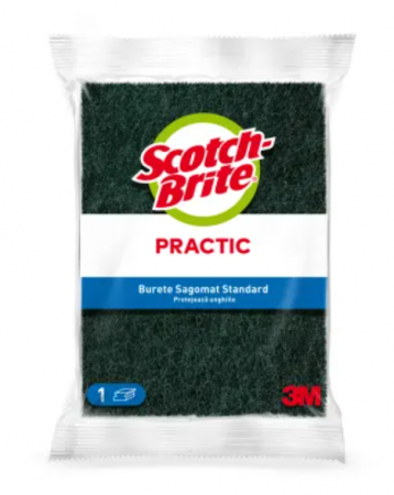 Curatenie & Intretinere - Burete Scotch-Brite Sagomat Standard Practic