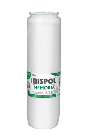 Decoratiuni - Candela rezerva Memoria WO6, Bispol, 54 h/19 cm, 300 g