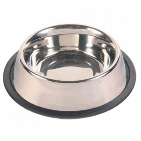 Castroane si adapatori animale - Castron antiderapant din inox pentru caini Enjoy 1.8 L