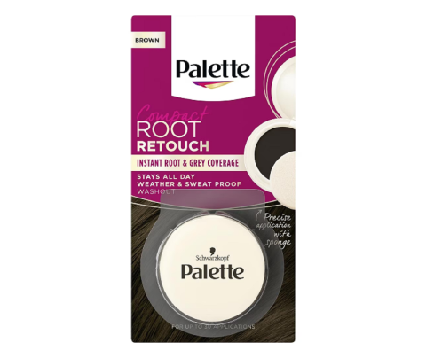 Ingrijire Personala & Cosmetice - Corector pentru acoperirea instanta a firelor albe Palette Compact Root Retouch, 4-0 Saten, 3 g