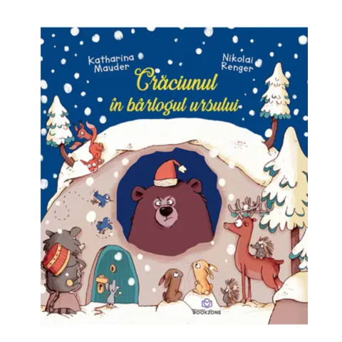 Carti pentru copii - Craciunul in barlogul ursului
