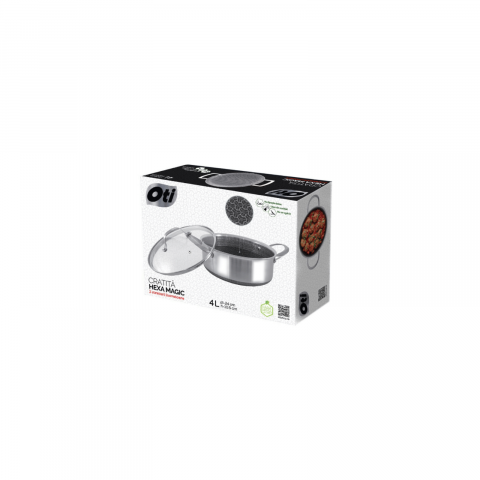 Casa, Gradina & Bricolaj - Cratita Hexa Magic, 24 cm, 4 l