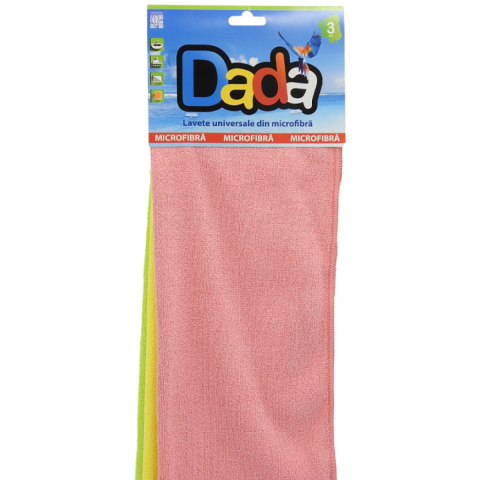 Casa, Gradina & Bricolaj - Lavete microfibra universale Dada, 30x40 cm, 3 buc
