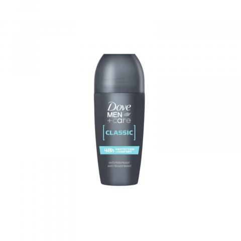 Ingrijire Personala & Cosmetice - Deodorant antiperspirant Dove Deo Roll On Men Classic, 50ML