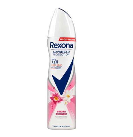 Deodorante si Antiperspirante - Deodorant Rexona Advanced Protection Bright Bouquet, 150 ml