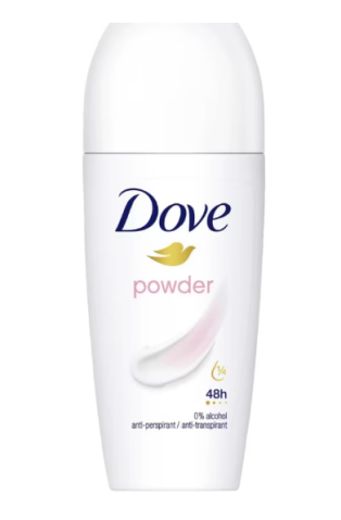 Deodorante si Antiperspirante - Deodorant roll on antiperspiant pentru femei Powder, 50 ml, Dove