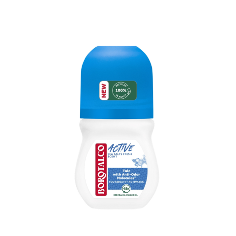 Ingrijire Personala & Cosmetice - Deodorant roll-on Borotalco Active Sea Salts, 50ml
