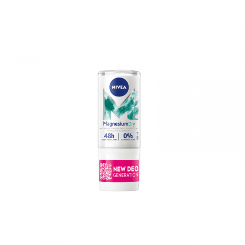 Deodorante si Antiperspirante - Deodorant Roll-on Magnesium Dry Fresh Verde, Nivea, 50 ml