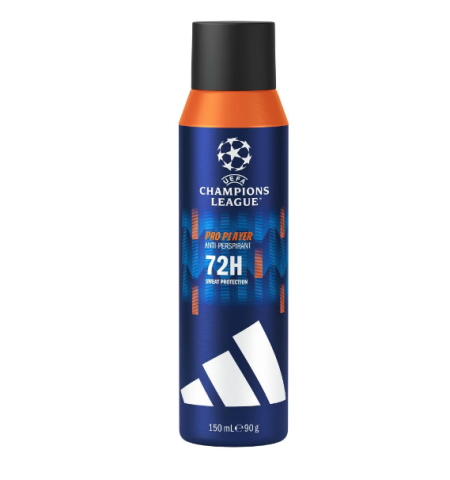 Deodorante si Antiperspirante - Deodorant spray Adidas Uefa Pro Player Deo Ap, 150 ml