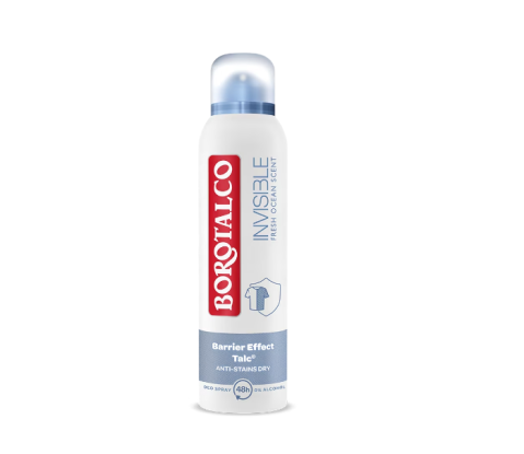 Deodorante si Antiperspirante - Deodorant spray Borotalco Invisible Fresh Ocean, 150 ml