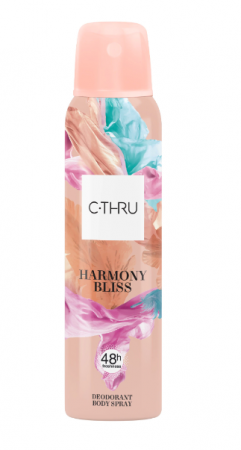 Deodorante si Antiperspirante - Deodorant spray C-THRU Harmony Bliss, Femei,150 ml,48 h