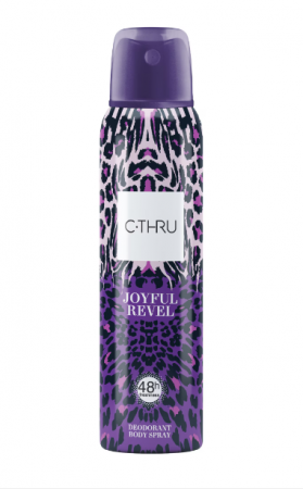 Deodorante si Antiperspirante - Deodorant spray C-THRU Joyful Revel, Femei,150 ml ,48 h