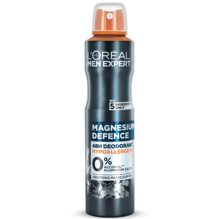 Ingrijire Personala & Cosmetice - Deodorant spray L'Oreal Men Expert, Magnesium Defense, 48H, 250ml