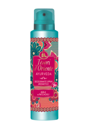 Deodorante si Antiperspirante - Deodorant Spray Tesori d'Oriente Ayurveda, 150 ml
