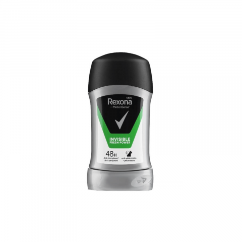 Deodorante si Antiperspirante - Deodorant stick Rexona Men Invisible Fresh Power, 50 ml