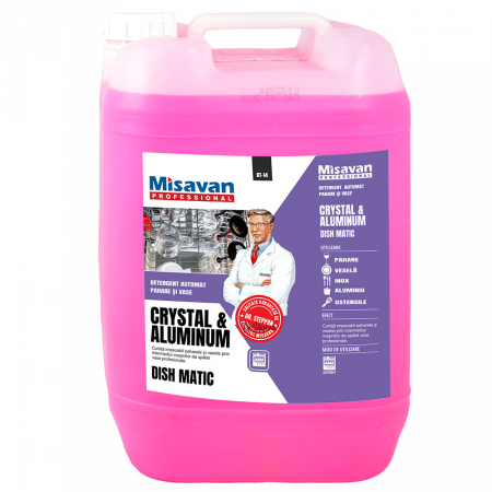 HORECA - Detergent automat pahare si vase Dr.Stephan Dish matic Crystal&Aluminum 10l ,Misavan