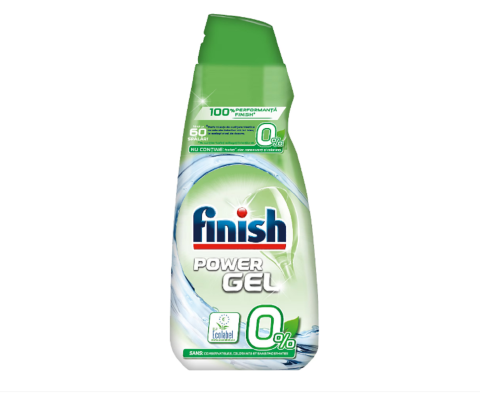 Curatenie & Intretinere - Detergent de vase gel formula 0% pentru masina de spalat Finish 900 ml