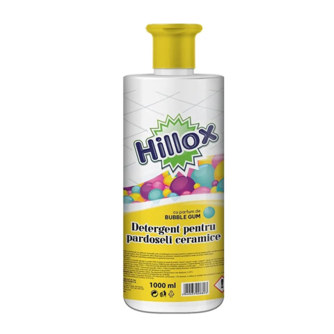 Casa, Gradina & Bricolaj - Detergent Hillox pentru Pardoseli Ceramice Bubble Gum, 1L