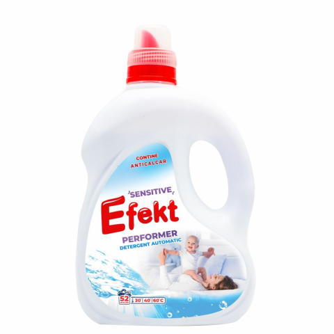 Curatenie & Intretinere - Detergent lichid Efekt Performer pentru rufe, sensitive, 1820 ml