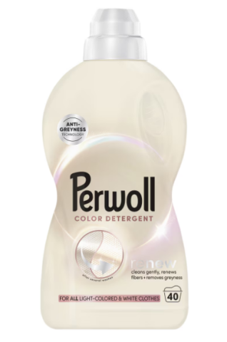 Detergenti de Rufe - Detergent lichid pentru rufe Perwoll Light Colors, 40 spalari, 2000 ml
