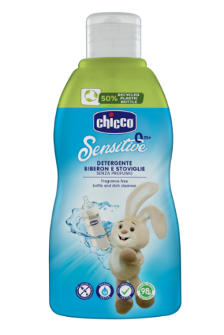 Jucarii, Copii & Bebe - Detergent pentru biberoane si vesela bebelusului Chicco 300 ml, 0 luni+